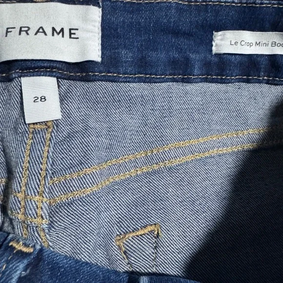 Frame Womens Cobbert Le‎ Crop Mini
Boot Mid-rise Size 28 - Picture 6 of 6